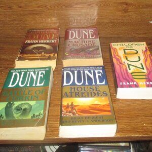 Mixed Lot of Dune Paperback books (Ace / TOR Books ) Frank Herbert Brian Herbert